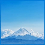 후지산 일본 온천 화산 파르텔 포인트 벽지 시트지 롤스크린 유리 일식 스시 사케 : 으뜸데코