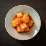 담채원 국산 학교급식 깍두기 1kg/2kg : 담채원 채가미