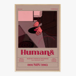 휴먼 앤 아날로그, 하이퍼펜션 작가 인테리어 거실 그림 액자 : 라이크디즈