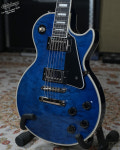 에피폰 한정판 레스폴 커스텀 퀼트 탑 바이퍼 블루 Epiphone Les Paul Custom : 기어크루