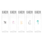 아이스쥬시 사각 리필보틀 500ml 트라이탄 물병 보틀 비스프리 밸런스 : 임답례품