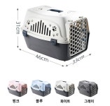 고양이 병원 방문용 이동장 강아지 애견 캐리어 이동 가방 켄넬 : 러너온샵