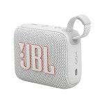 삼성공식파트너 JBL GO4 휴대용 캠핑 무선 미니 블루투스 스피커 화이트 : 삼성파트너 케이원에이브이