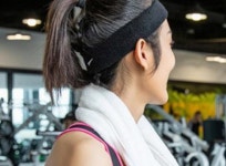 헤어밴드 고탄력 땀흡수 24칼라 스포츠 헤어밴드 : 박미라몰