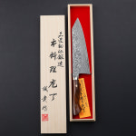 다나카 시게키 R2 33층 다마스커스 규토 210 우도 쉐프나이프 주방 식칼 나이프 : 단칼.