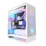 NZXT H7 Flow RGB V2 (매트 화이트) 컴퓨터케이스 : 컴엔더 COMENDER