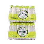 트레비 탄산수 350ml x 40팩 코스트코 대용량 플레인 자몽 레몬 라임 무라벨 스파클링워터 : 또또오빠