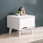 침대 협탁 서랍 우드 협탁 서랍장 선반 테이블 옆 미니 틈새 1단 400 : 피에스퍼니싱