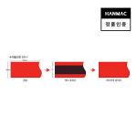 [THERMODEMAND] NR 가역성 온도라벨 스티커 (NR-40, 40~70도, 10도 간격) : HANMAC