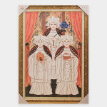 고급족자탱화 - 삼불제석(55x80cm)액자포함- 탱화/별상/무속용품/불교용품 : 붓다존