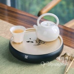 [다도 티트레이] 예향원 일본식 마사합금 한운야학 원형 호승 T-7256 : 예향원