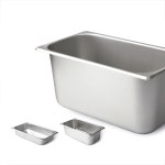 진성 NSF인증 스텐밧드 6인치 1/3바트(하/325x176x150) : 주방112mall