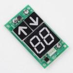 엘리베이터 7-세그먼트 디스플레이 보드 KDS50 아웃바운드 콜 km63190g01, 리프트 부품 : 맥스맥몰