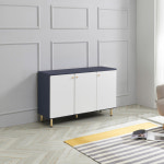 1200 높은거실장 골드포인트 다용도 2단수납장 다리형 : 제임스리빙홈