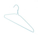 5P 블루 세탁소옷걸이 매장용옷걸이 : 리빙팜샵