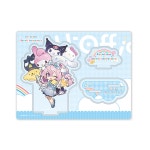 명일방주 공식 굿즈 정품 산리오 콜라보 Q판 캐릭터 아크릴 스탠드 골든글로우 헬로우 키티 : 이러블리