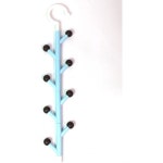 Fujisho F8462 걸이용 걸이고리 8개 포함 파란색 16.1인치41cm 옷장 보관함 Hanger Hook Blue : 우진22