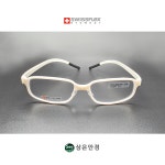 스위스플렉스 레인보우 온테 Rainbow R-03 Col 66 Cream 직사각 라운드 스퀘어 52 사이즈 안경 : 상은안경