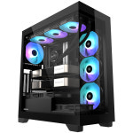 3RSYS K400 리버스 미들타워 화이트 컴퓨터 케이스 화이트 PC케이스 : 호연디지털