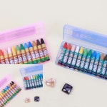 한챠 먼작귀 12색 크레파스 어린이집 크레용 부드러운 크레파스 생일 선물 : 무한상점만세