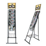 홍보용 스탠드 카다로그 진열대 광고물 전시대 W210(400) X D490 X H1540 : 강언니네