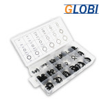 고무 오링 세트 패킹 규격 고무링 NBR 실리콘 오일링 바킹 18종 225pcs : 글로비 globi