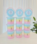 수제 무지개컵솜사탕 천연색설탕 생일답례품 어린이집선물 학원간식 단체선물 팅커벨솜사탕 : 팅커벨솜사탕