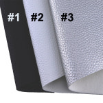 화이트 21X15cm 리치 리본 인조 블랙 원단 바느질 공예용 가죽 시트 일반 DIY A5 : 데이지00