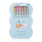 미쓰비시 유니볼원 한정판 썸머데이 6색세트 UMN-S-38 NYM6C : e모든문구