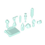 레고 개별부품 - 프렌즈 악세사리 의료기기 Friends Accessories, Medical, 10 in Bag (Multipack) 98393 : 브릭팬시