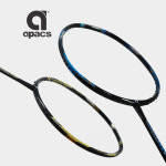 아펙스 페더웨이트 55 입문용 경량 배드민턴라켓 가벼운 배드민턴채 8U : 민턴로그