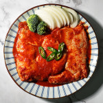 자연백계 춘천식 닭갈비 통닭다리 1kg 대용량 3인분 특제소스 : 자연백계