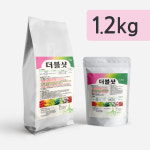 더블샷 입제1.2kg 살충 살균 총채벌레 억제 효과 토양개량 발근촉진 염류집적 개선 도움 탄저병 시들음병 예방 효과 : 라파아그로