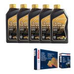 GM쉐보레 (더뉴)트랙스 14-21년 1.6 디젤 엔진오일교환세트 세븐골드9 C2C3 5W30 5L A2913+O0014 : 오일앤파츠