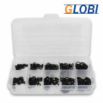 고무 오링 세트 패킹 규격 고무링 NBR 실리콘 오일링 바킹 10종 250pcs : 글로비 globi