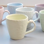 봄꽃 뚜껑 머그 컵 : 예나도예공방