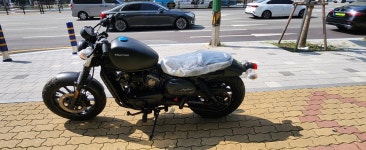 KR모터스 아퀼라125 25년식 출퇴근 클래식 바이크 : 오케이 모터스