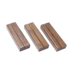 원목 사진 엽서 꽂이 홀더 거치대 받침대 월넛 Post 120 1mm 각인미신청 : 짜임과이음