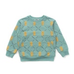 리틀그라운드 데님인더박스 그린땅콩맨투맨 : MW스타샵