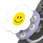 맥세이프 그립 톡거치대 자석 아크릴 스마트톡 스마일 플라워 베이직 : 더 라이크