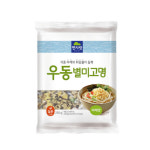면사랑 건더기스프 우동별미고명 야채맛 500g 후레이크 덴가스 : 벙커푸드