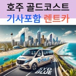 호주 골드코스트 택시투어 기사포함 렌트카 (공항픽업가능 자유일정 네이버톡견적) : 시드블루