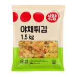 식자재왕 야채튀김 1.5kg : 식자재왕