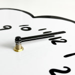 구름 양 무소음 스윙 벽시계 : 청년리빙