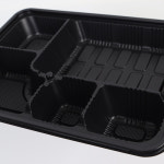 돈까스용기 포장 배달 일회용 반찬 신돈까스AJ-5 5칸 (200set) 1박스 : 아이조리사