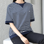 베러투데이 반팔 데일리 단가라 반팔 맨투맨 : 베러투데이 스토어