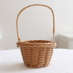 라탄스타일 초미니 바구니 시즌상품 프리저브드 대나무 원예수업 꽃바구니 만들기 수업 재료 화분 달리베리 : 달리베리