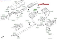 그랜저 17_IG   3000CC LAMBDA 2 DOHC LPI 머플러 중간통 소음기 28650 G8300  현대모비스 순정 가스켓포함 : 자차사랑