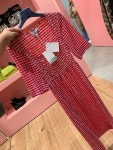 [60%세일!!] 가니 시어서커 smock 원피스 F7857 : 런던뉴럽걸