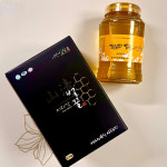 지리산산청 시골농장 아카시아꿀 2.4Kg 단지형 선물세트(답례품 1등급 반달가슴곰꿀) : 신비아이